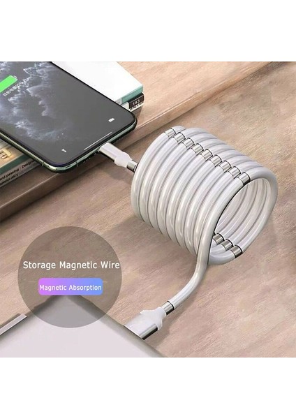 4A Hızlı Şarj Cihazı USB Tipi C Kablosu Xiaomi Redmi Için Not 10 9 8 Samsung Ios Android Telefon Şarj Mikro USB C Kablosu Manyetik Veri (Yurt Dışından)