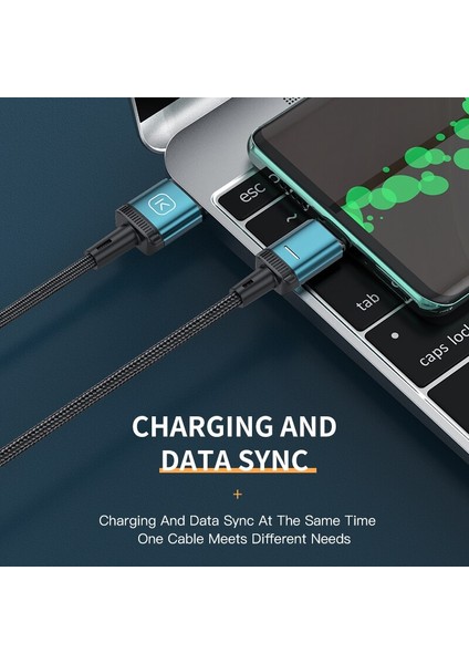 Kuulaa Manyetik Kablo Mikro USB Tip C Hızlı Şarj Kablosu iPhone 12 11 Pro Xs Max Xr x 8 7 Şarj Cihazı Microusb USB C Tel Kablosu (Yurt Dışından)