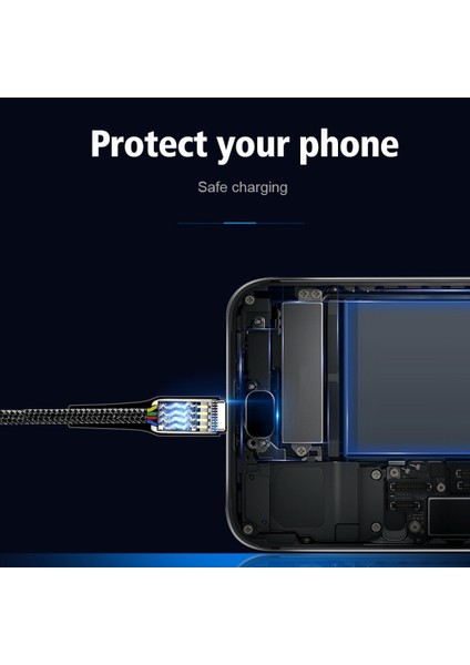 1m 2m 3m Mikro USB Kablosu Xiaomi Redmi Için Not 5 Pro Android Cep Telefonu Veri Kablosu Samsung S7 Hızlı Şarj Mikro Şarj Cihazı (Yurt Dışından)