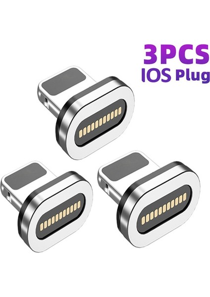 Adet Manyetik Fiş 11 Pin Bağlantı Noktası Hızlı Şarj Kablosu Fiş Adaptörü Mikro USB C Tipi Mıknatıs Konnektörü iphone Xiaomi Samsung (Yurt Dışından) fırsatları