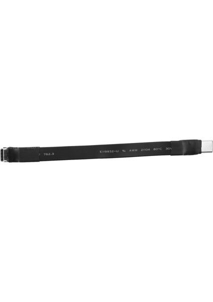 4x USB 3.1 Tip C - Tip C Uzatma Kablosu 90 Derece Adaptör Fpc Fpv Şerit Düz USB C Kablosu 3A 10 Gbps Emı Koruyucu (Yurt Dışından)