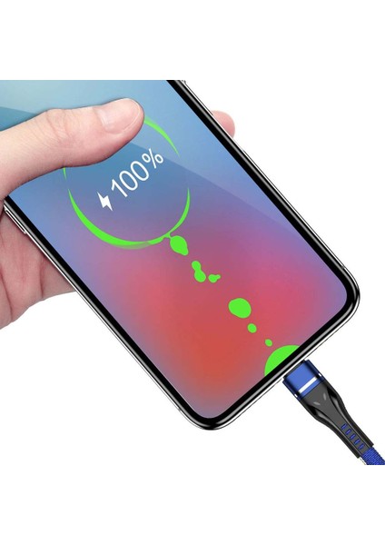 Tip C USB Kablosu Tip-C Şarj Kablosu Samsung Xiaomi Için Usbc Kablosu 2.4A Şarj USB C Sync Tel Android Telefon 1 M (Yurt Dışından)