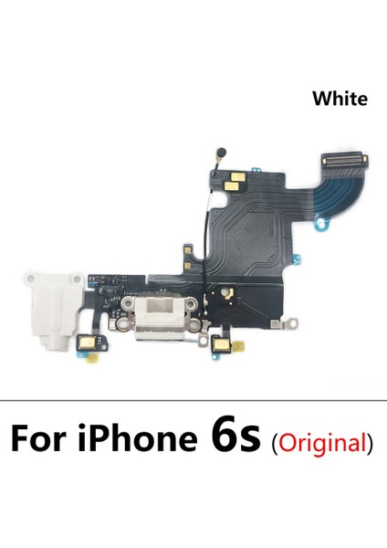 100% Yeni Orijinal IPhone 6 6 S 7 Artı USB Şarj Aleti Şarj Portu Dock Konnektörü Mikrofon Kurulu Flex Kablo Hızlı Şarj (Yurt Dışından)