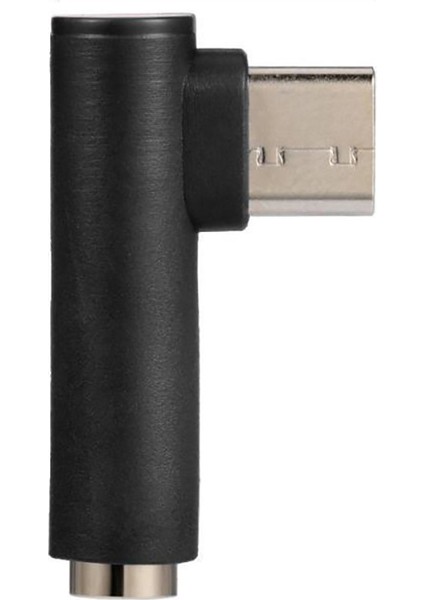 Cep Telefonları ve Tabletler Için Taşınabilir L-Şekilli Tip-C - 3,5 mm Jak Ses Adaptörü (Yurt Dışından)