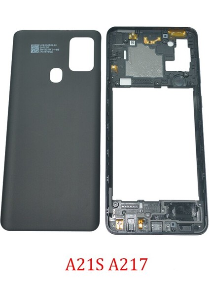 Yeni Orta Çerçeve Arka Kapak Samsung A21S A217F A217M A217 Orijinal Telefon Kılıfı Şasi Plakası Arka Kapı Kapağı Yapıştırıcı (Yurt Dışından) fiyatları