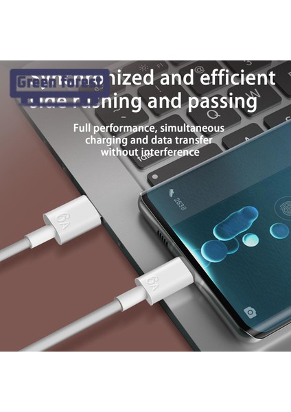 Yeşil Orman Şarj Kablosu Sabit Çıkışlı Tip-C Cep Telefonu Şarj Kablosu (Yurt Dışından) indirimleri