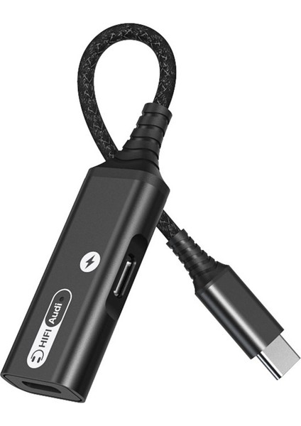 Huaweı-Gray Için USB Tip C - 3,5 mm Kulaklık ve Şarj Adaptörü (Yurt Dışından) fiyatları