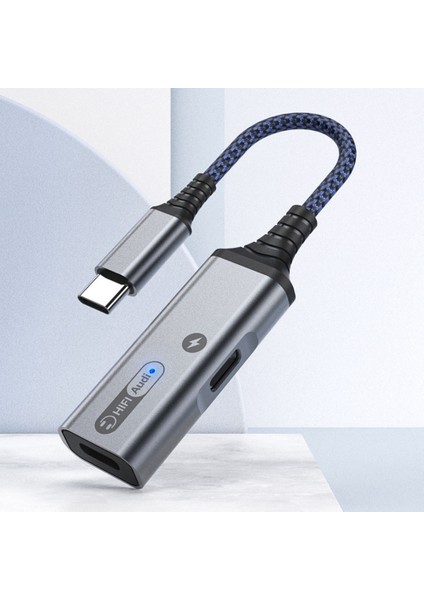 Huaweı-Gray Için USB Tip C - 3,5 mm Kulaklık ve Şarj Adaptörü (Yurt Dışından) indirimleri