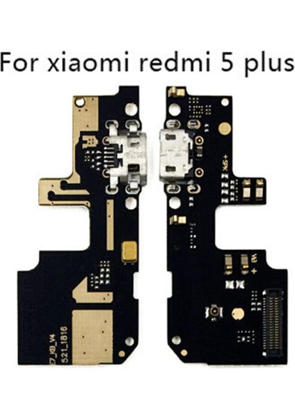 Xiaomi Redmi 5 Plus Için USB Şarj Bağlantı Noktası Esnek Kablo Yedek Parçası (Yurt Dışından)