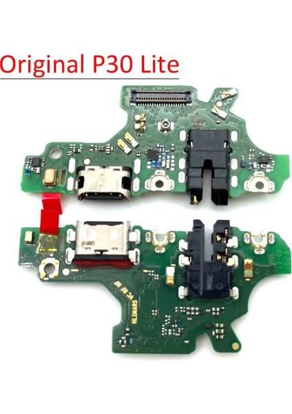 USB Konektörü Şarj Cihazı Şarj Portu Huawei P20 Lite / P30 Lite Dock Şarj Kartı Flex Kablo (Yurt Dışından)