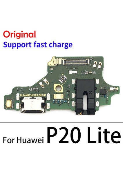 USB Konektörü Şarj Cihazı Şarj Portu Huawei P20 Lite / P30 Lite Dock Şarj Kartı Flex Kablo (Yurt Dışından)