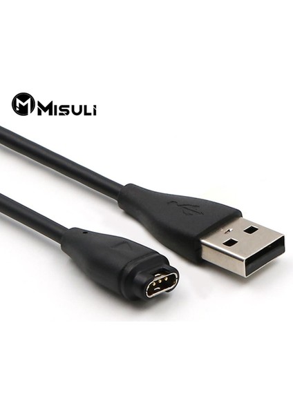 1m USB Hızlı Şarj Veri Kablosu Güç Kablosu Şarj Cihazı Teli Garmin Fenix 6 6s 6x5 5s 5x Forerunner 245 Vivoactive 3 4 4s Venu (Yurt Dışından)