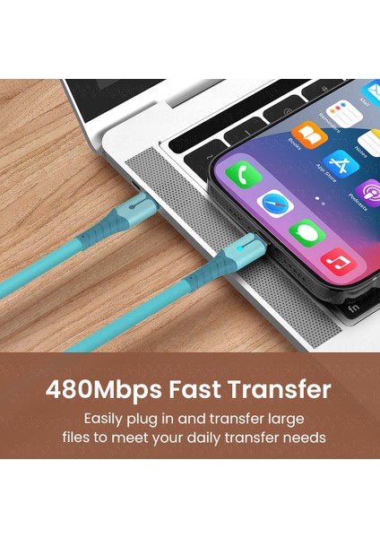 Pd 20W Hızlı Şarj USB Kablosu iPhone 14 13 12 11 Pro Max USB Tip C - 8-Pin Kablo iPhone USB Veri Kablosu Şarj Kablosu 2 M (Yurt Dışından)