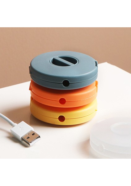 USB Kulaklık Kablosu, Fare Kablosu Için 6pcs Şarj Kablosu Saklama Kutusu (Yurt Dışından) modelleri