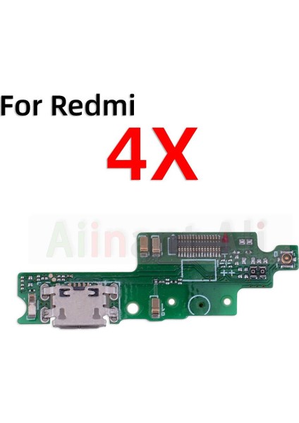 Orijinal Xiaomi Redmi Için Not 4 4A 4x Pro Prime Küresel Hızlı Şarj USB Şarj Aleti Kurulu Bağlantı Noktası Konektörü Mic Dock Flex Kablo (Yurt Dışından) fırsatları