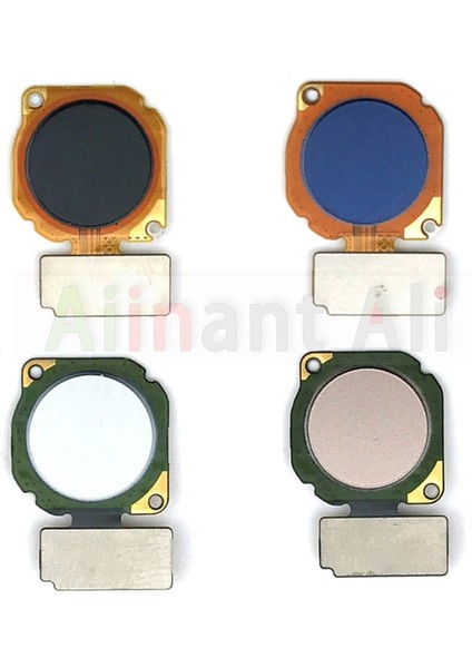 Orijinal Arka Ana Düğme Anahtar Bağlantısı Dokunmatik Kımlık Tarayıcı Parmak Izi Sensörü Flex Kablo Şerit Huawei Mate 10 Lite Pro (Yurt Dışından) modelleri