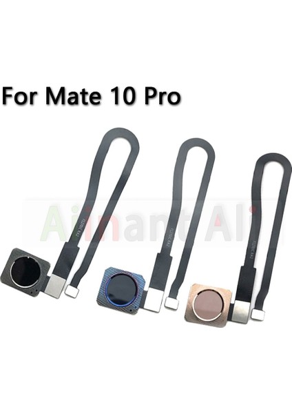 Orijinal Arka Ana Düğme Anahtar Bağlantısı Dokunmatik Kımlık Tarayıcı Parmak Izi Sensörü Flex Kablo Şerit Huawei Mate 10 Lite Pro (Yurt Dışından) indirimleri