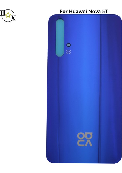 Huawei Nova 5t Için Arka Pil Kapağı Arka Arka Kapı Telefon Muhafazası Cam (Yurt Dışından) fırsatları