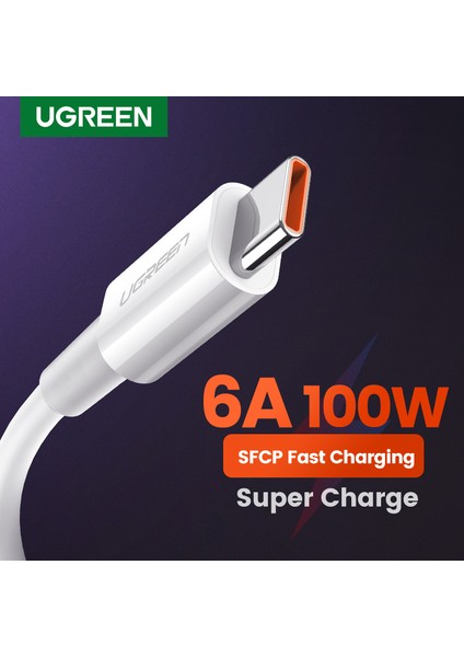 Ugreen 5A Naylon Örgülü 100 W Tip C Kablo Hızlı Şarj Için Huawei P40/P40 PRO/P40 Pro+/ P30 PRO/P10/P10 PRO/P20//MATE 10/mate 20 Pro /mate 30/V10/V20 Süper Hızlı Şarj USB C Kablo (Yurt Dışından) fiyatları