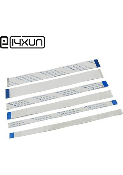 Adet Fpc Şerit Esnek Düz Kablo Aralığı 0.5mm 200/250/300/350/400MM Ab 4p 6p 8p 10P 12P 14P 16P 18P 20P 30P 40P 50P 54P 60P (Yurt Dışından)