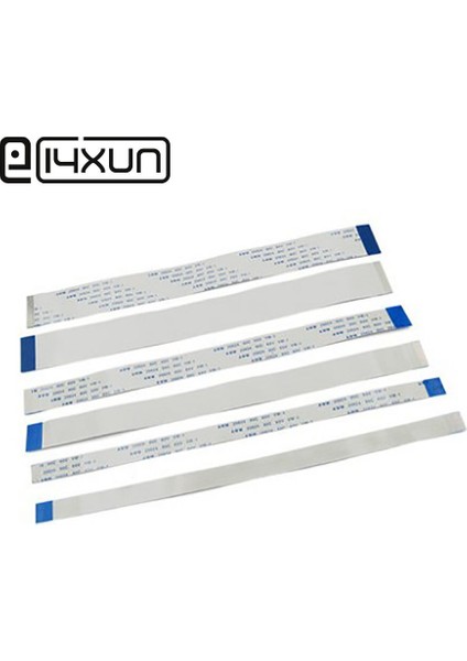 Adet Fpc Şerit Esnek Düz Kablo Aralığı 0.5mm 200/250/300/350/400MM Ab 4p 6p 8p 10P 12P 14P 16P 18P 20P 30P 40P 50P 54P 60P (Yurt Dışından)