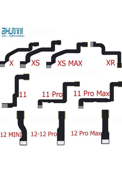 IPhone X-11 12 Pro Max Kızılötesi Uygun Yedek Boş Flex Kablo Ön Kamera Yüz Kimliği Nokta Vuruşlu Projektör Onarımı (Yurt Dışından)