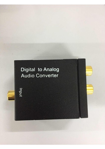 【en Iyi】dijital Optik Koaksiyel - Analog Rca L/r Ses Dönüştürücü Adaptör, Fiber Kablo ve USB Kablo ve Ana Bilgisayar ile (Yurt Dışından)