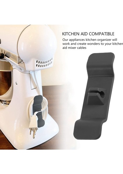 Adet Kablo Sarma Eki ile Uyumlu Kitchenaid Tezgah Mikseri, Mutfak Yardımı Için Kablo Saklama Kablo Düzenleyici (Yurt Dışından) modelleri