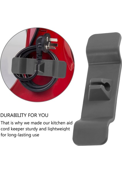 Adet Kablo Sarma Eki ile Uyumlu Kitchenaid Tezgah Mikseri, Mutfak Yardımı Için Kablo Saklama Kablo Düzenleyici (Yurt Dışından) indirimleri