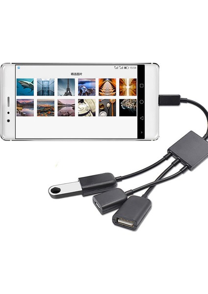 USB Hub Ayırıcı Için Çok Fonksiyonlu Otg Veri Kablosu 1 (Yurt Dışından) modelleri
