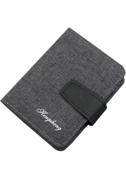 Erkek Cüzdan Kısa Çoklu Kart Yuvası Moda Rahat Cüzdan Çoklu Kart Yuvası Büyük Kapasiteli Yeni Üç Katlı Bozuk Para Cüzdanı (Yurt Dışından) fiyatları