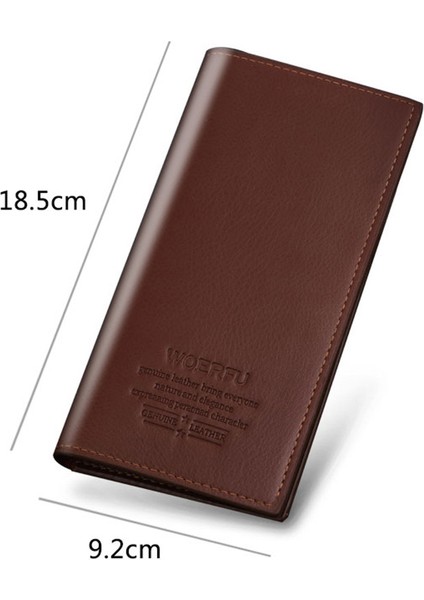 Hengsheng Erkek Cüzdan Uzun Üç Katlı Düz Renk Yumuşak Cüzdan Çoklu Kart Yuvası Bilet Klipsi Üreticileri Fabrika Satış Sınır Ötesi E-Ticaret Moda Markası (Yurt Dışından) fırsatları