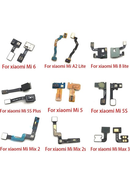 Yakınlık Mesafe Ortam Flaş Işığı Sensörü Flex Kablo Xiaomi Mi 5 5s Artı 6 8 A2 Lite Max 3 Mix 2 2s (Yurt Dışından)