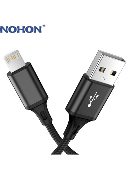 2m 3m USB Kablosu Hızlı Şarj iPhone 13 12 11 Pro Max x Xr 7 8 Artı 6s 6 5 Se Şarj Cihazı Veri Senkronizasyonu Cep Telefonu Kablo Tel Kablosu (Yurt Dışından)