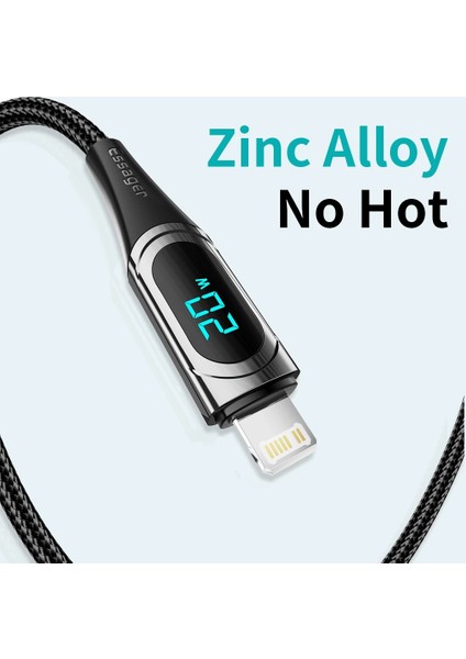 Essager USB C Kablosu Pd 20W USB C Tipi Kablo iPhone Şarj Aleti Kablosu 13 12 11 Xr Pro Max 3A Hızlı Şarj Kablosu C Tipi Tel Kablosu (Yurt Dışından)