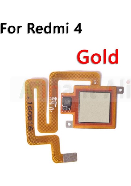 Orijinal Xiaomi Redmi Için Not 4 4x Pro Prime Plus Küresel Ana Sayfa Düğmesi Geri Dokunmatik Kımlık Parmak Tarayıcı Parmak Izi Sensörü Flex Kablo (Yurt Dışından)