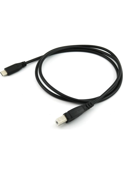 2x Usb-C USB 3.1 Tip C Erkek - USB 2.0 B Tipi Erkek Veri Kablosu Kablosu Telefon Yazıcısı (Yurt Dışından)