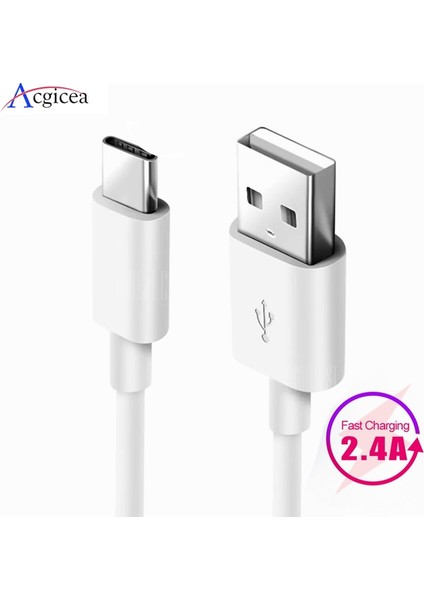 1m 2m 3m USB C Tipi Kablo Samsung Galaxy S10 S9 S8 Artı Oneplus 6t Hızlı Şarj USB C Şarj Cihazı Cep Telefonu Tipi-C Kablolar (Yurt Dışından)