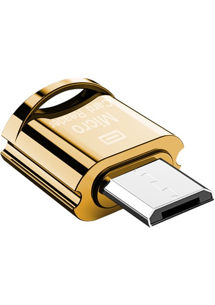 Mikro Usb/tip-C Dönüştürücü Verimli Usb'den Mikro Usb/tip-C Otg Adaptörüne Dönüştürücü Kart Okuyucu (Yurt Dışından)