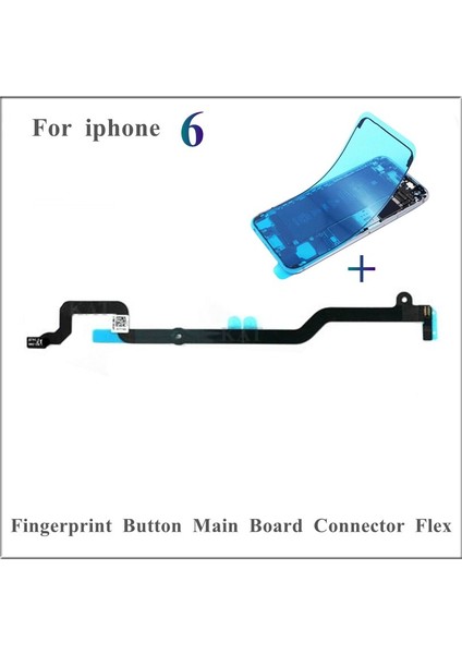 Ev Dokunmatik Kimlik Düğmesi Ana Kart Flex Kablo Şerit Onarım iPhone 6 6 S 7 8 Artı Anakart Konektörü Flex Kablo (Yurt Dışından)