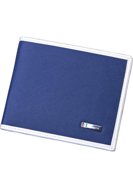 Erkek Kısa Cüzdan Kontrast Renkli Çok Fonksiyonlu Kart Sahibi Ehliyet Cüzdanı Erkek Dolar Klipsi Fabrika Koyabilirsiniz (Yurt Dışından)