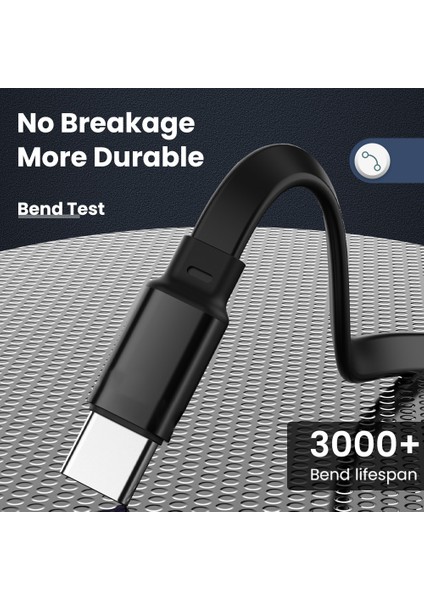 In 1 Hızlı Şarj Cihazı USB C Tipi Kablo Samsung iPhone 11 12 13 14 Pro Max Android Telefon Şarj Mikro USB C Kablosu Geri Çekilebilir (Yurt Dışından)