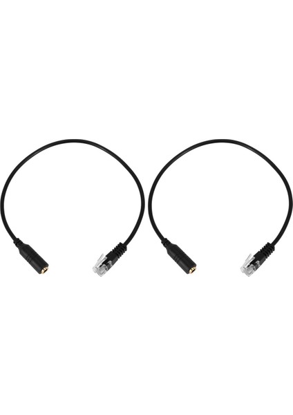 Cisco Ofis Telefonu Adaptör Kablosu Için iPhone Kulaklık Için Rj9'a 2x 3,5 mm Fiş Jakı (Yurt Dışından)