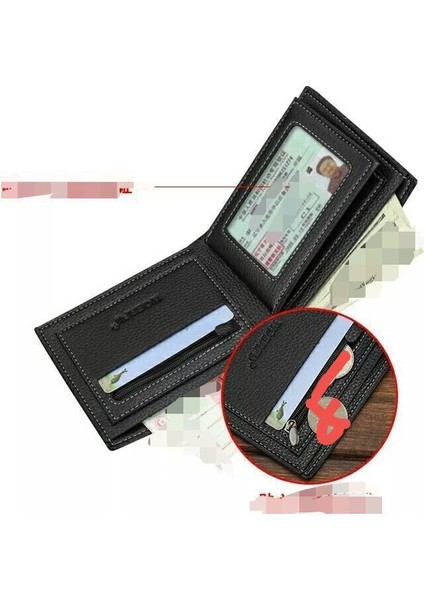 Erkek Kısa Cüzdan Yatay Gençlik Cüzdanı Iş Cüzdanı Yeni Gevşek Yapraklı Çoklu Kart Cüzdan Üreticisi (Yurt Dışından) fırsatları