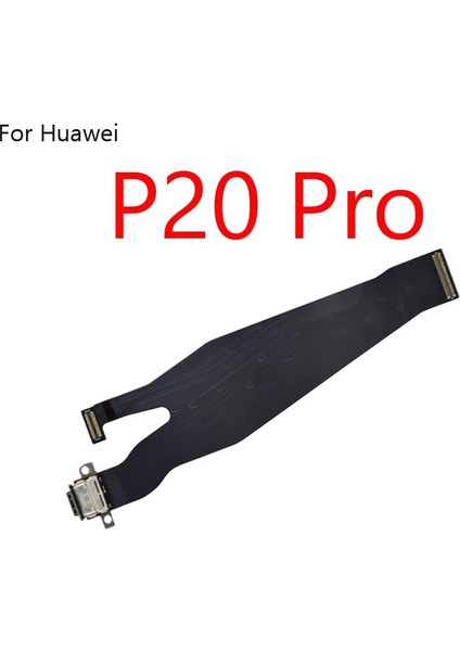 USB Şarj Huawei P40 Lite P30 P20 Pro P10 P9 Artı Şarj Dock Bağlantı Noktası Kurulu Mikrofon Mikrofon Flex Kablo (Yurt Dışından)