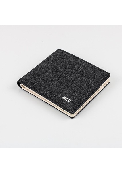 Spot Yeni Gündelik Denim Erkek Cüzdanı Küçük Taze Öğrenci Cüzdanı Çok Fonksiyonlu Büyük Kapasiteli Cüzdan Satışı (Yurt Dışından)