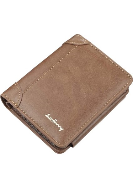 2022 Yeni Koreli Erkek Kısa Cüzdan Iş Çoklu Kart Üç Katlı Ek Bozuk Para Cüzdanı Fermuarlı Dikey Cüzdan Erkekler (Yurt Dışından) fiyatları