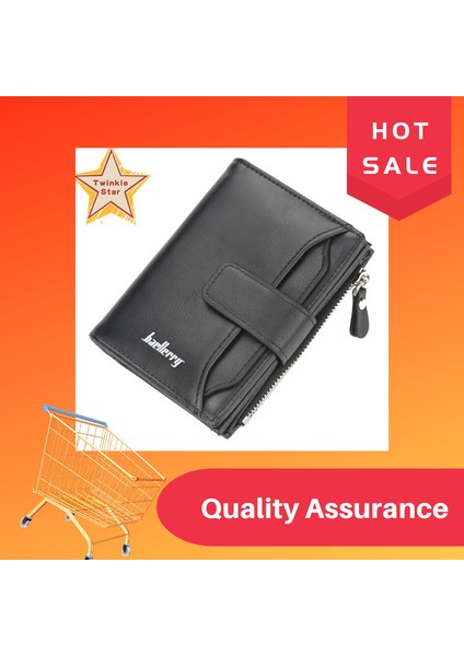 Baellerry Erkek Kısa Cüzdan Kore Moda Fermuarlı Cüzdan (Yurt Dışından) modelleri