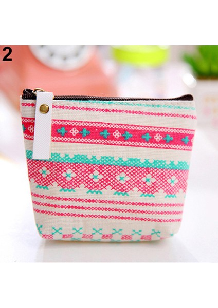 Microgood Sevimli Kadın Moda Küçük Çanta Zip Para Çanta Kılıf Tutucu Çanta Mini Cüzdan (Yurt Dışından)