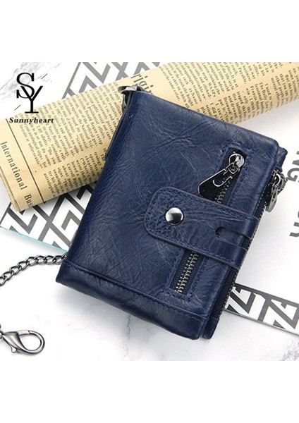 Sunnyheart Erkek Cüzdan Hafif Çok Fonksiyonlu Güçlü Fermuarlı Cüzdan (Yurt Dışından) fiyatları